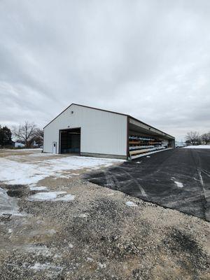 BUILDING 4 STORAGE BUILDING AND STAGING AREA