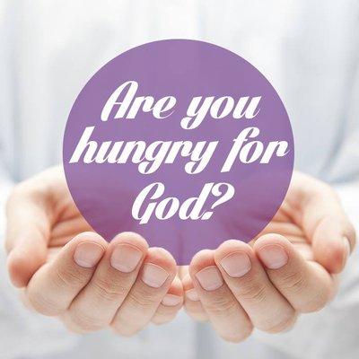 Calling all the hungry for God to come to the table