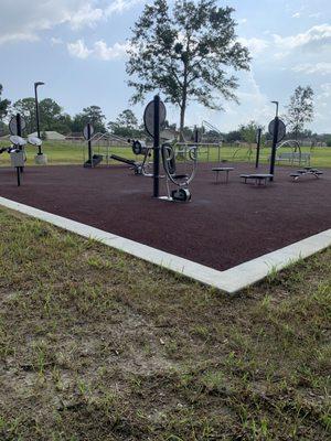 Fitness area