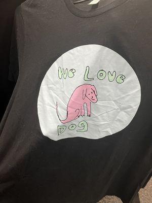 "We love Dog" shirt