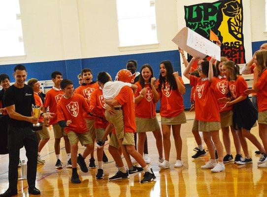 Middle School Houses at The Christ School build connection and community across grade levels.