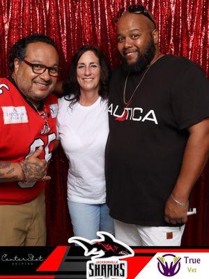 Photobooth time pregame with some new fans!