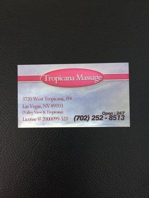 Tropicana Massage