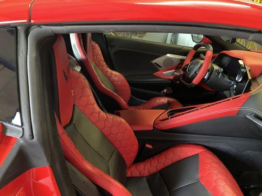 C8 custom interior