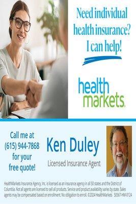 HealthMarkets Insurance - Ken Duley