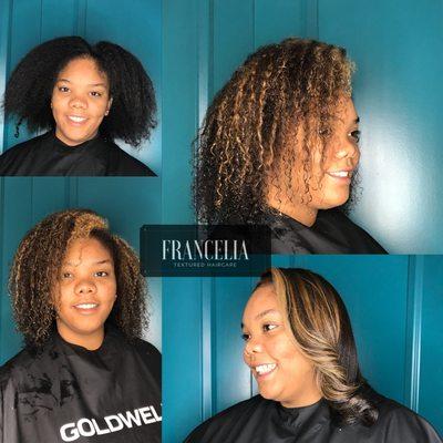 Partial Highlights on Natural Hair