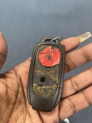 Car key repair