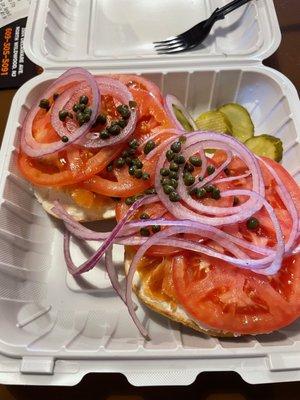 Nova Lox Bagel