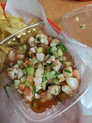 Larger ceviche