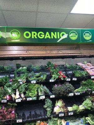 Organic section