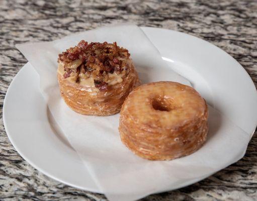 Croissant Donut with variety topping!