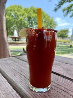 Michelada with Red Ale