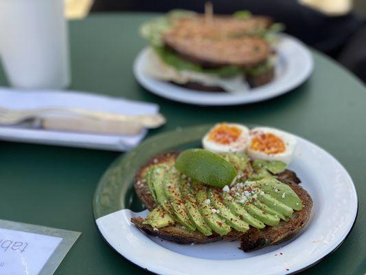 Avocado Toast add Soft Egg