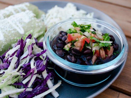 Black Beans & Cabbage Salad