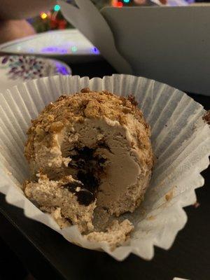 Hazelnut Ice Cream Truffle