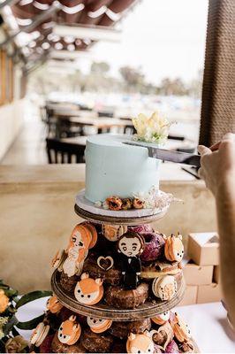 Butter + Cream wedding cake