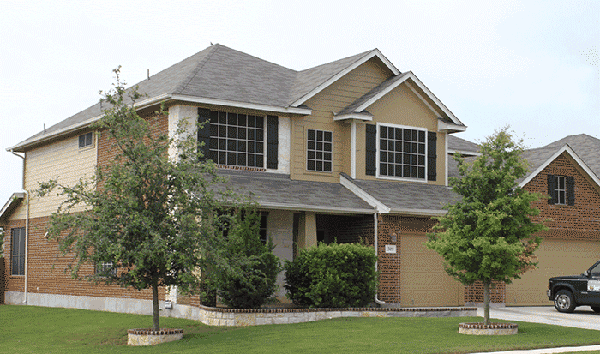 Helotes Home with Solar Screens