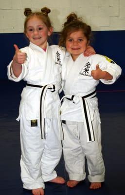 2 of my young student's at Zenbei Martial Arts Academy.
 Judo is a great activity for young kid's, fun, improve focus, better coordination.