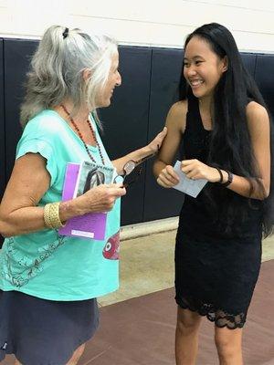 TOUCH FOR PEACE SCHOLARSHIP 2017
 King Kekaulike High recipient