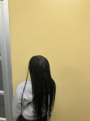 Knotless braids