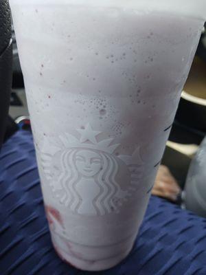 Strawberries and Cream Frappe