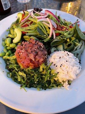 Ahi Poke Salad