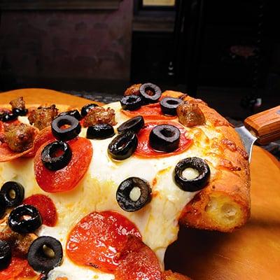 Pepperoni Olive Pizza