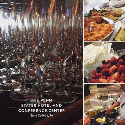 State College Magazines voted Best Brunch $19.95, complimentary mimosa for guests 21 years of age and over~phenomenal food ~ great service