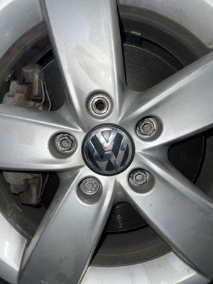 Missing lug-nut