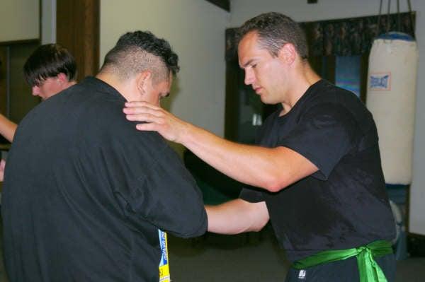 Yeah, we do martial arts during the week.  Gung Fu for Christ!