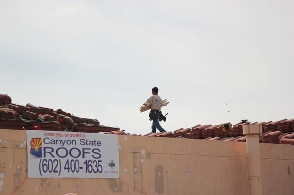 Commercial Tile Roof in Phoenix, AZ