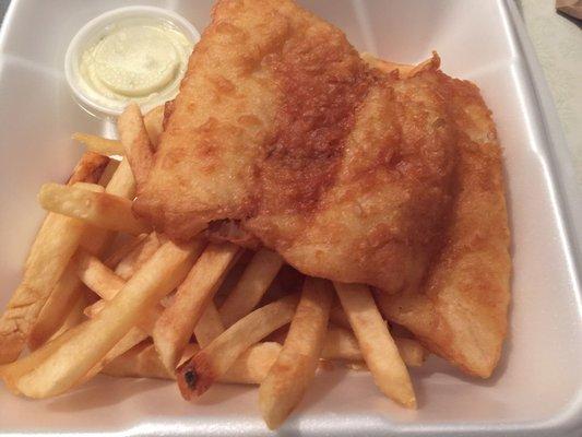 Fish and chips every Thursday and Friday!!!