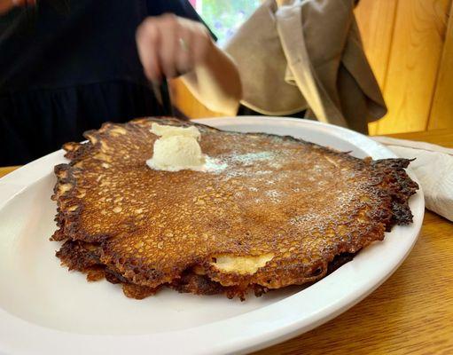 Crispy Pancakes -- Order 'em crispy!