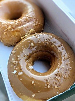 Caramel Glazed and Salted Double Caramel Crunch