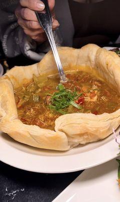 Puff Bowl Gumbo