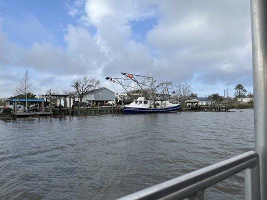 Shrimp boat