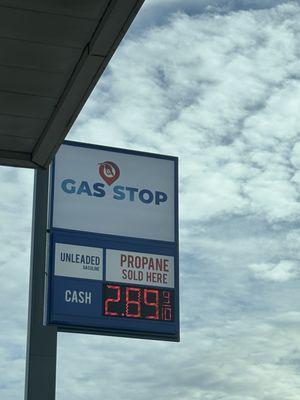 Cheap gas!