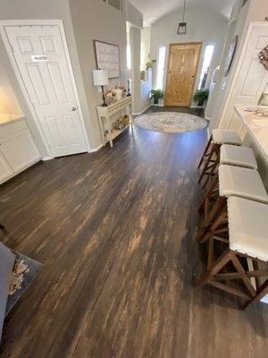 Bamboo flooring