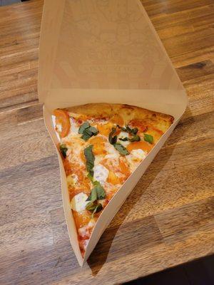 Margherita Pizza slice