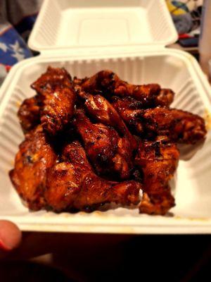 Smoked wings