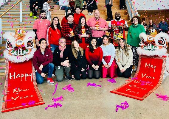 Lion Dance at Adidas North America Headquarters