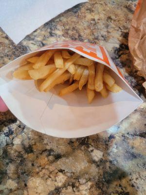 This is a large fries