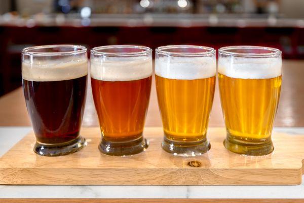 Try one of our Beer Flights