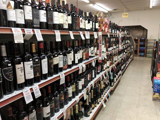 Wine section