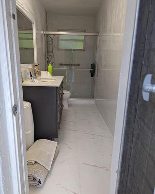 Bathroom remodel