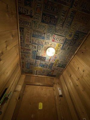 Bathroom ceiling