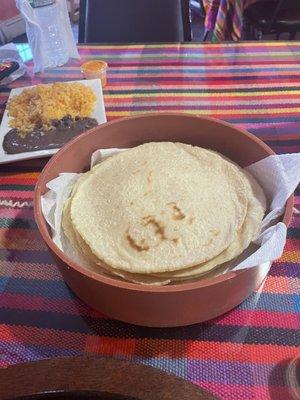 Corn tortillas