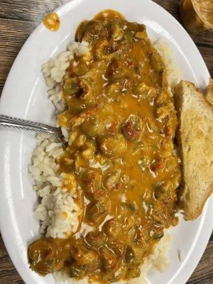 Crawfish étouffée