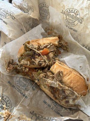 Chicken cheesesteak