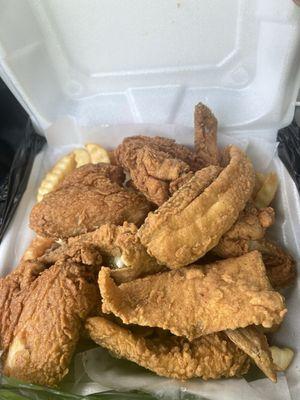 Wings and Flounder